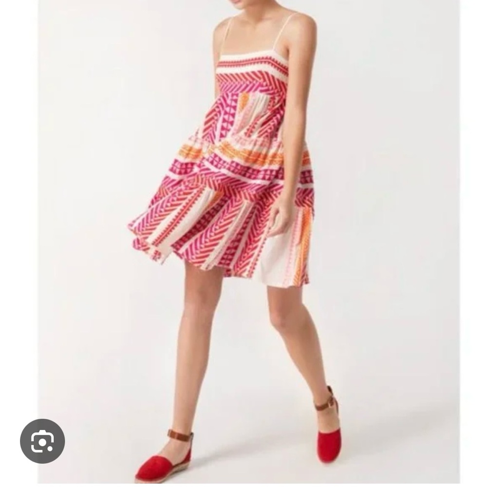 Anthropologie x Devotion Twins Lilou Square Neck Spaghetti Strap Dress Medium